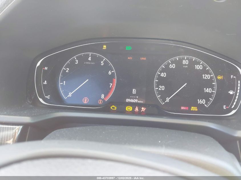 2018 Honda Accord Sport VIN: 1HGCV1F37JA046217 Lot: 43703997