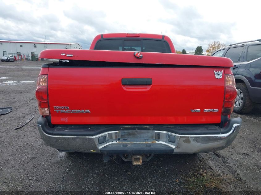 2007 Toyota Tacoma Base V6 VIN: 5TEMU52N37Z340992 Lot: 43704092