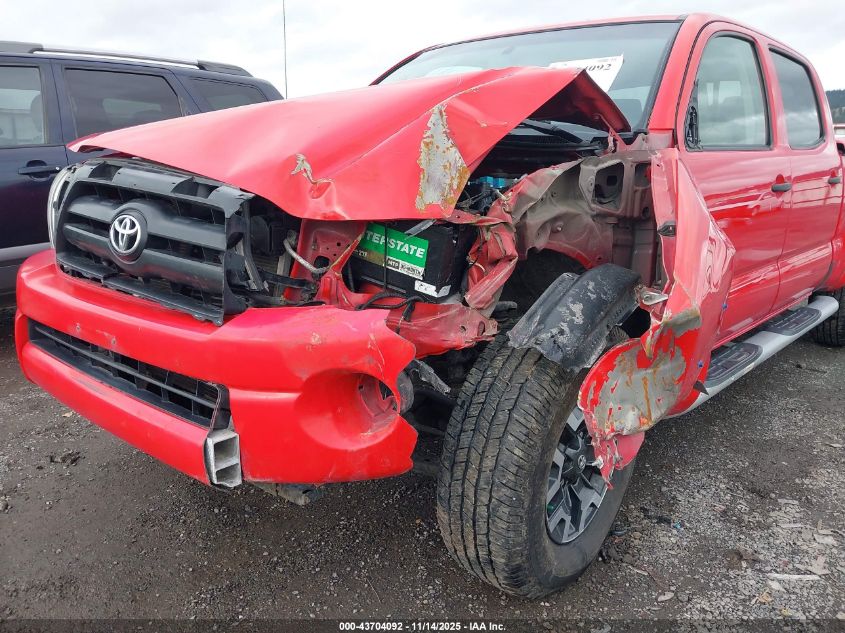 2007 Toyota Tacoma Base V6 VIN: 5TEMU52N37Z340992 Lot: 43704092