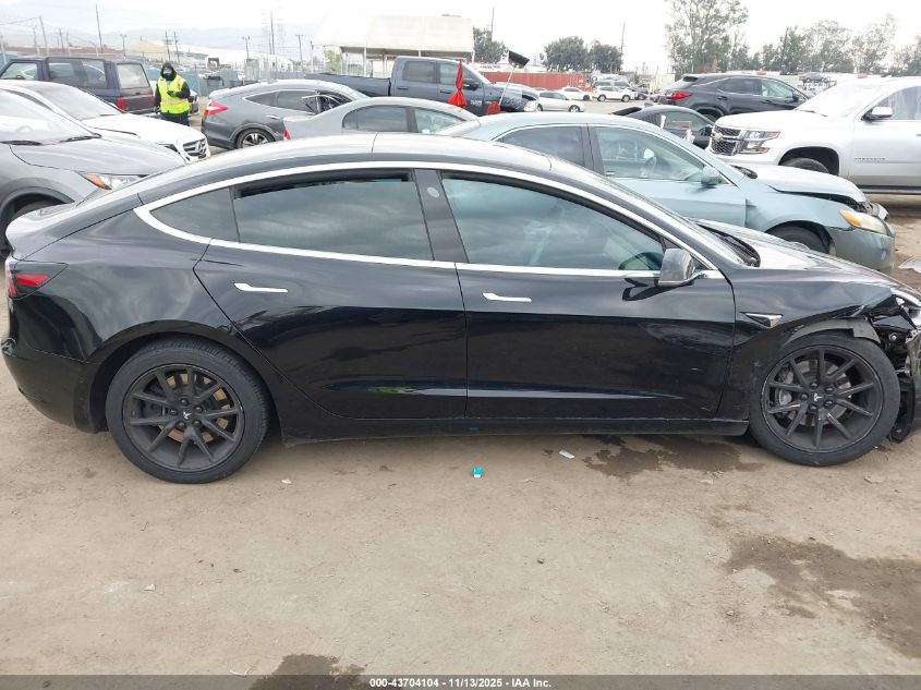 2019 Tesla Model 3 Long Range/Mid Range/Standard Range/Standard Range Plus VIN: 5YJ3E1EA7KF305781 Lot: 43704104