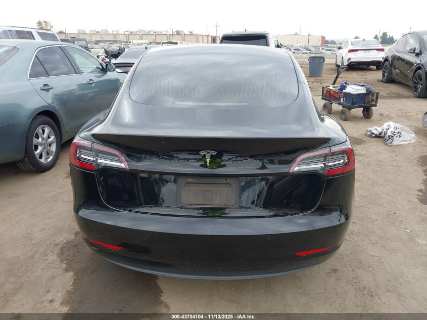 2019 Tesla Model 3 Long Range/Mid Range/Standard Range/Standard Range Plus VIN: 5YJ3E1EA7KF305781 Lot: 43704104
