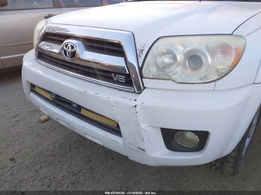 2006 Toyota 4Runner Sr5 V8 VIN: JTEBT14R760057931 Lot: 43704138