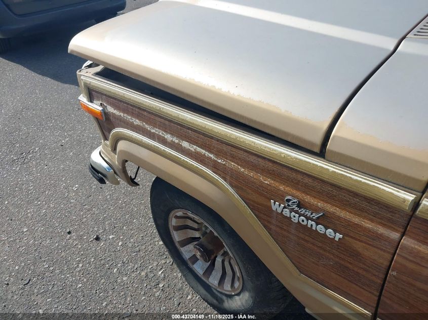 1985 Jeep Grand Wagoneer VIN: 1JCNJ15N2FT065788 Lot: 43704149