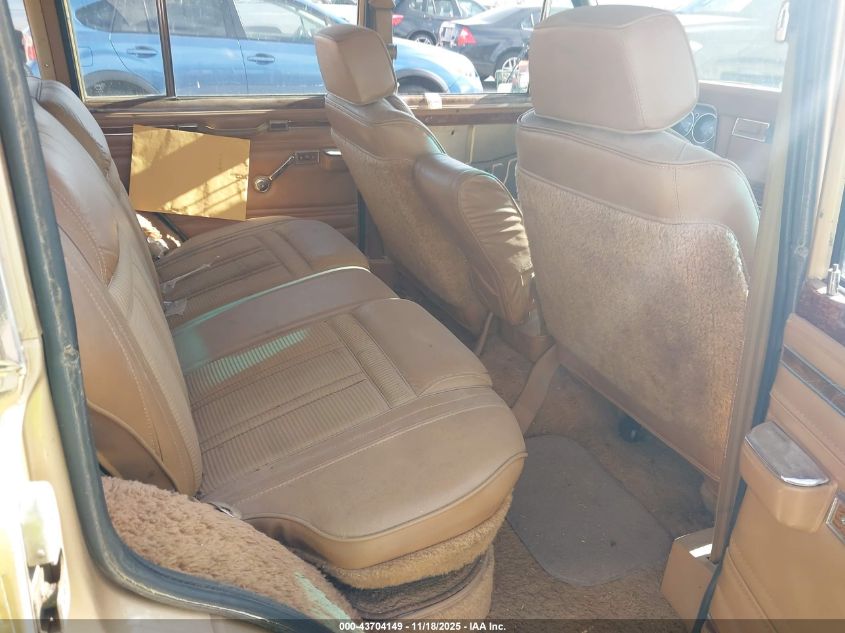 1985 Jeep Grand Wagoneer VIN: 1JCNJ15N2FT065788 Lot: 43704149