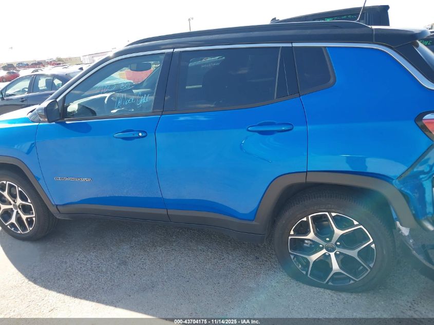 2025 Jeep Compass Limited 4X4 VIN: 3C4NJDCN9ST613788 Lot: 43704175