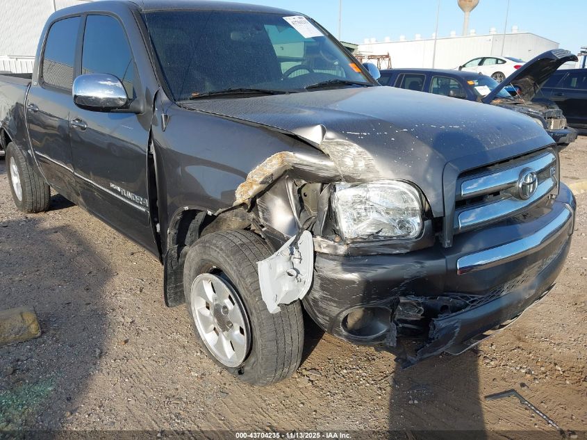 2006 Toyota Tundra Sr5 V8 VIN: 5TBET34146S536949 Lot: 43704235