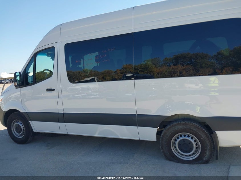 2025 Mercedes-Benz Sprinter 2500 Standard Roof 4-Cyl Diesel VIN: W1Z4KFHY3SP761664 Lot: 43704242