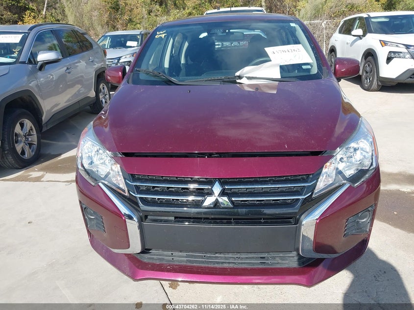 2024 Mitsubishi Mirage Es/Le VIN: ML32AUHJ4RH017590 Lot: 43704262