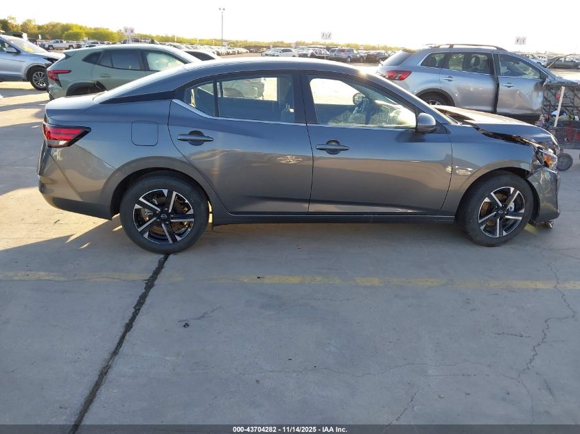 2025 Nissan Sentra VIN: 3N1AB8AE1SY406050 Lot: 43704282