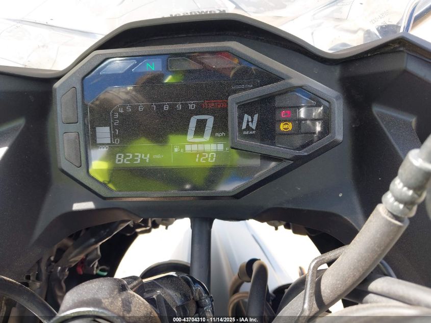 2025 Kawasaki Ex500 VIN: ML5EXGG1XSDA64516 Lot: 43704310