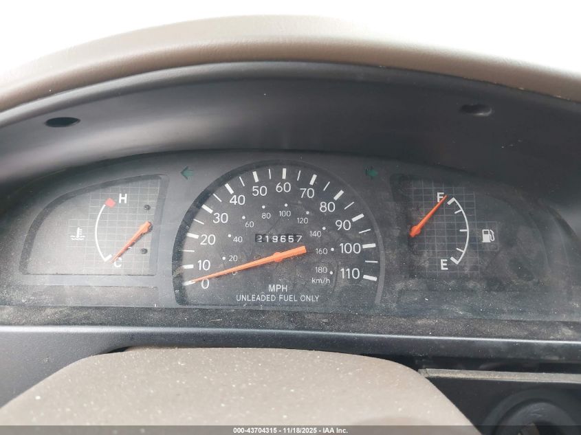 1999 Toyota Tacoma Prerunner VIN: 4TASM92N7XZ518327 Lot: 43704315