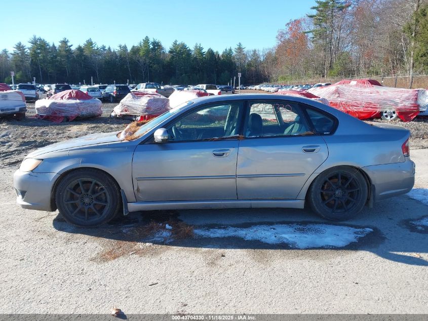 2008 Subaru Legacy 2.5Gt Limited VIN: 4S3BL676984222909 Lot: 43704330