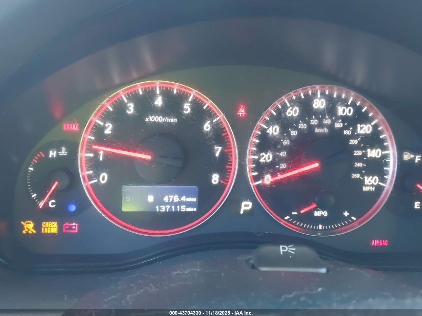 2008 Subaru Legacy 2.5Gt Limited VIN: 4S3BL676984222909 Lot: 43704330