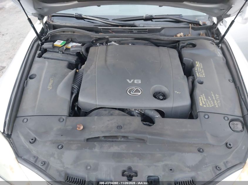 2007 Lexus Is 250 VIN: JTHBK262475035028 Lot: 43704360