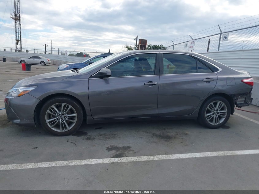 2016 Toyota Camry Se VIN: 4T1BF1FK0GU522020 Lot: 43704361