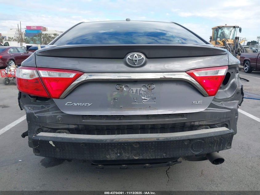 2016 Toyota Camry Se VIN: 4T1BF1FK0GU522020 Lot: 43704361