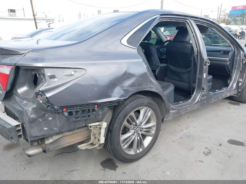 2016 Toyota Camry Se VIN: 4T1BF1FK0GU522020 Lot: 43704361