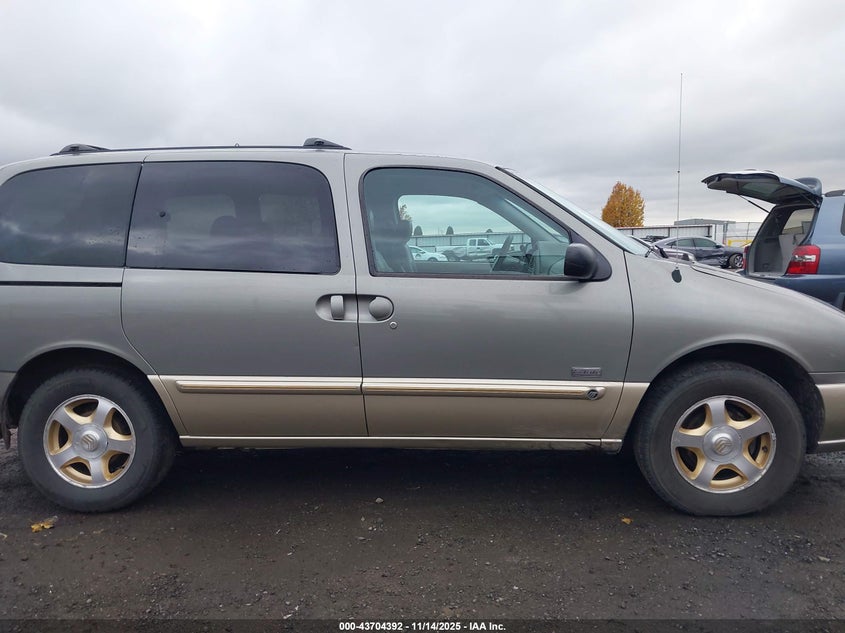 2000 Mercury Villager Estate VIN: 4M2XV14T2YDJ28393 Lot: 43704392