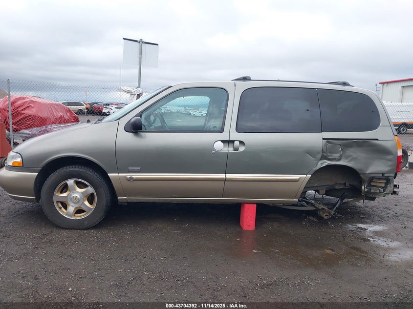 2000 Mercury Villager Estate VIN: 4M2XV14T2YDJ28393 Lot: 43704392