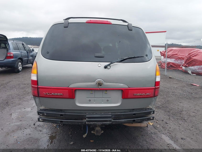 2000 Mercury Villager Estate VIN: 4M2XV14T2YDJ28393 Lot: 43704392