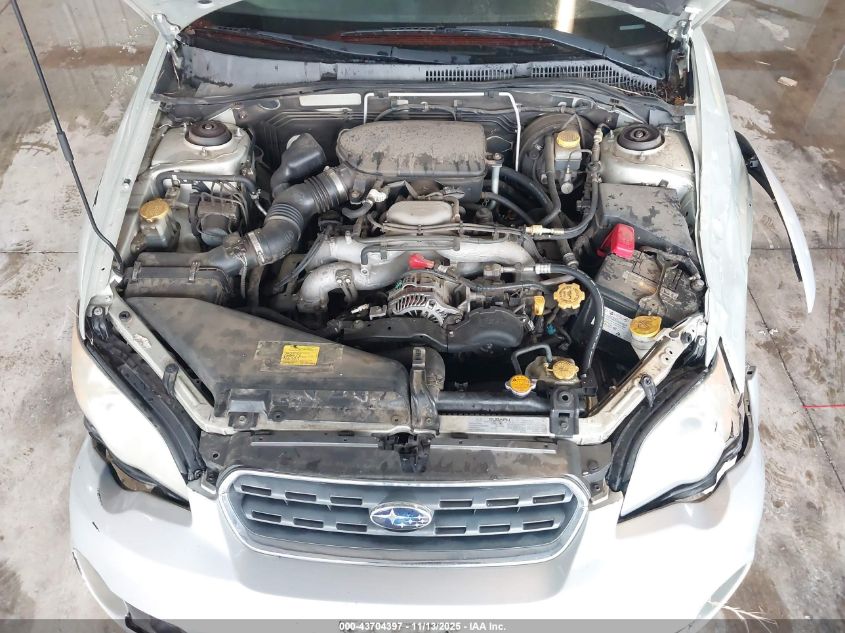 2006 Subaru Outback 2.5I VIN: 4S4BP61C167319290 Lot: 43704397