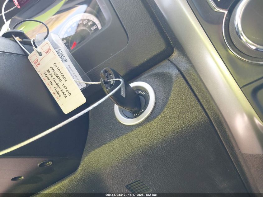 2024 Ram 1500 Classic Slt 4X2 6'4 Box VIN: 1C6RR6GG6RS137410 Lot: 43704412