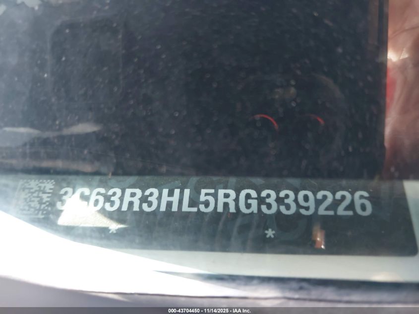 2024 Ram 3500 Big Horn 4X4 8' Box VIN: 3C63R3HL5RG339226 Lot: 43704450