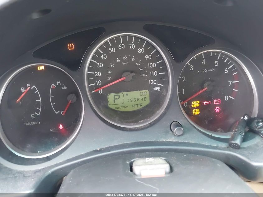 2008 Subaru Forester 2.5X VIN: JF1SG63688H710435 Lot: 43704476