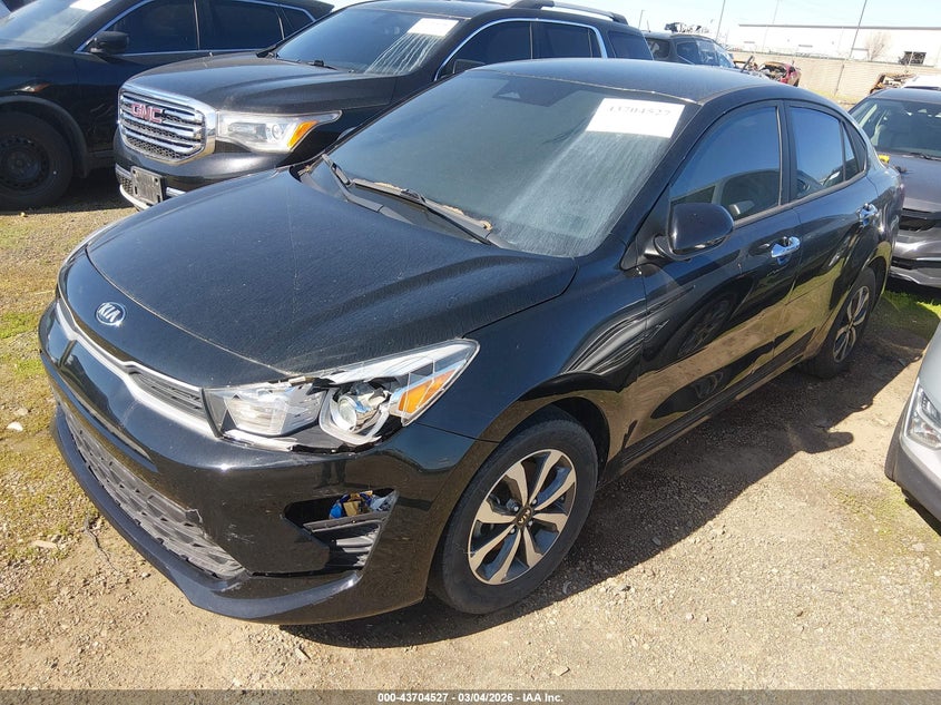 Vin: 3kpa24adxme417324, lot: 44199848, kia rio s 20212