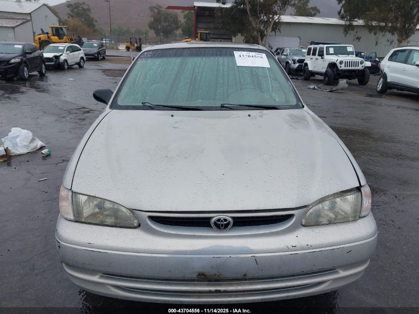 1999 Toyota Corolla Ce VIN: 1NXBR12E8XZ297949 Lot: 43704556