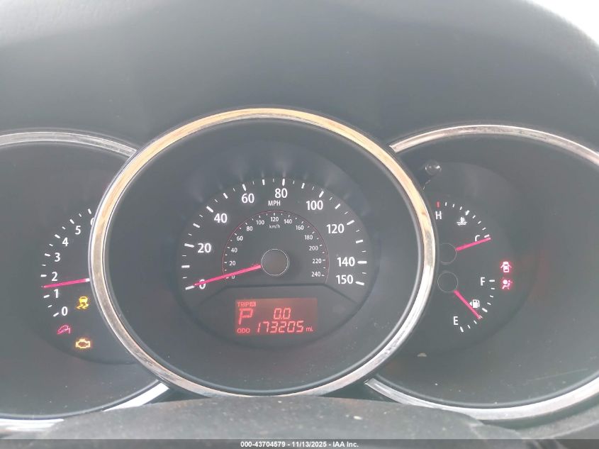 2013 Kia Sorento Lx V6 VIN: 5XYKT4A28DG367977 Lot: 43704579