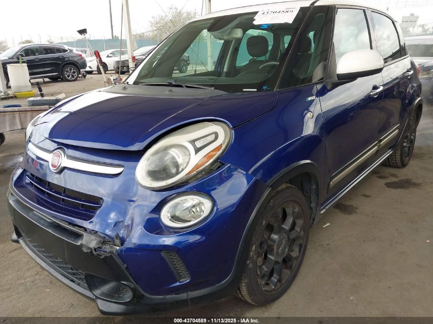 2016 Fiat 500L Urbana Trekking VIN: ZFBCFADHXGZ037616 Lot: 43704589