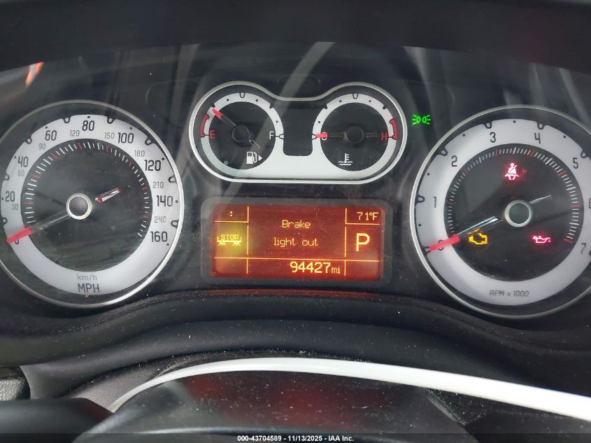 2016 Fiat 500L Urbana Trekking VIN: ZFBCFADHXGZ037616 Lot: 43704589