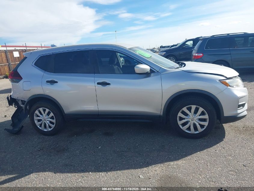2020 Nissan Rogue S Intelligent Awd VIN: KNMAT2MV7LP522004 Lot: 43704590