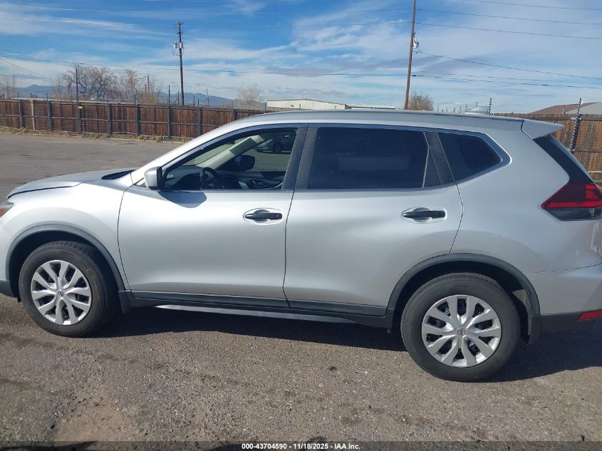 2020 Nissan Rogue S Intelligent Awd VIN: KNMAT2MV7LP522004 Lot: 43704590