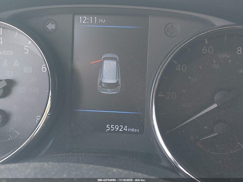 2020 Nissan Rogue S Intelligent Awd VIN: KNMAT2MV7LP522004 Lot: 43704590