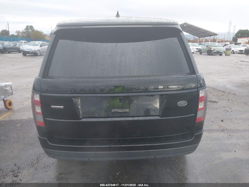 2017 Land Rover Range Rover 5.0L V8 Supercharged VIN: SALGS2FE7HA328117 Lot: 43704617