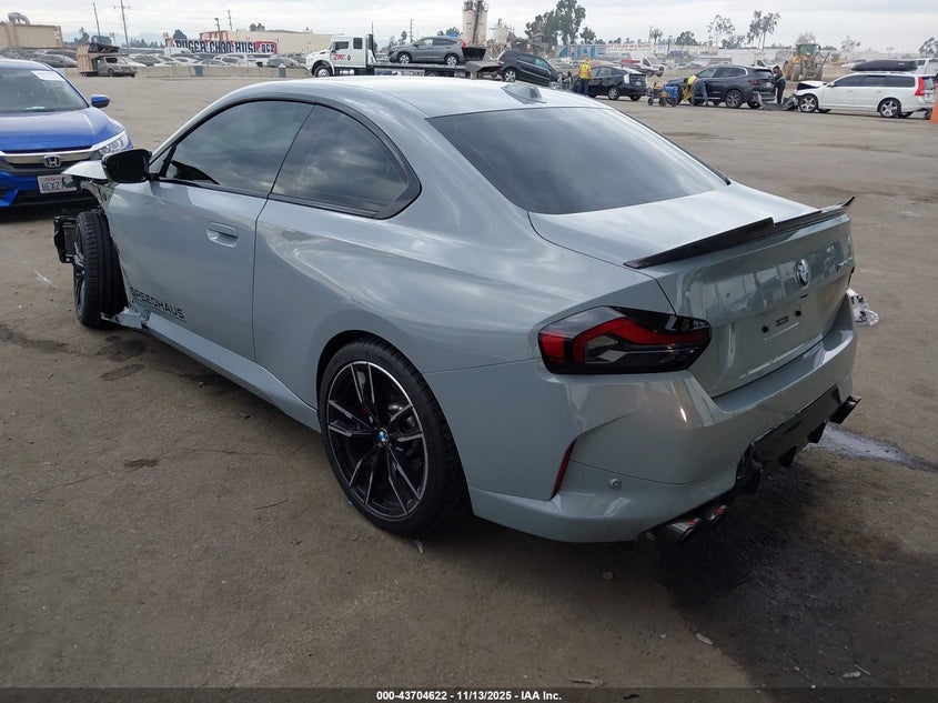 2025 BMW M240 I VIN: 3MW43CM03S8E94848 Lot: 43704622