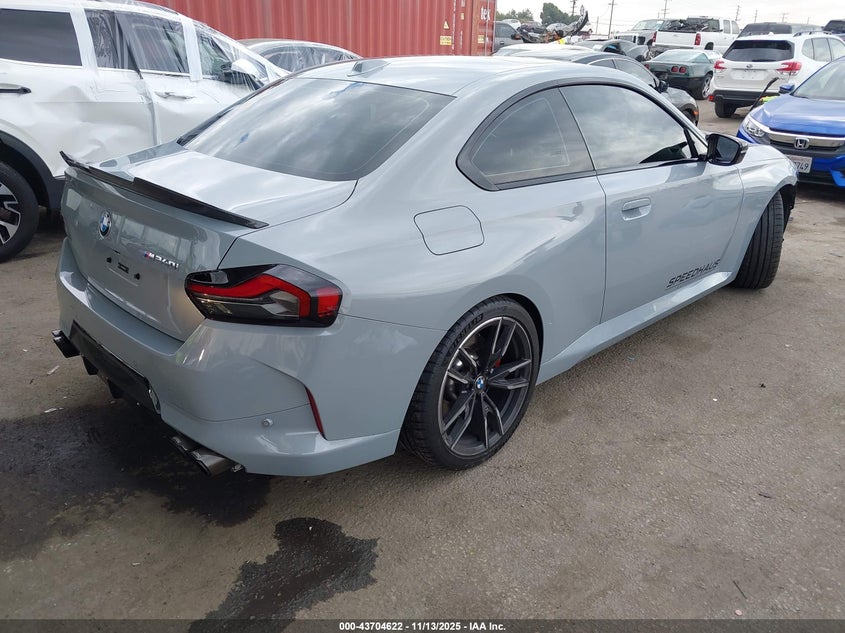 2025 BMW M240 I VIN: 3MW43CM03S8E94848 Lot: 43704622