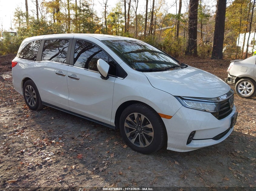 2021 HONDA ODYSSEY EX-L - 5FNRL6H78MB035945