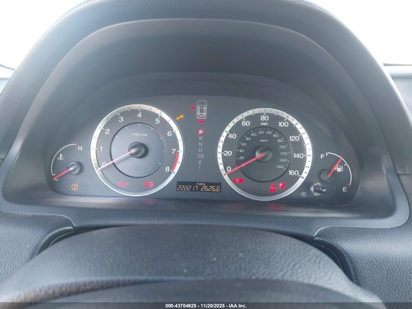 2009 Honda Accord 2.4 Ex VIN: 1HGCS12759A019305 Lot: 43704625