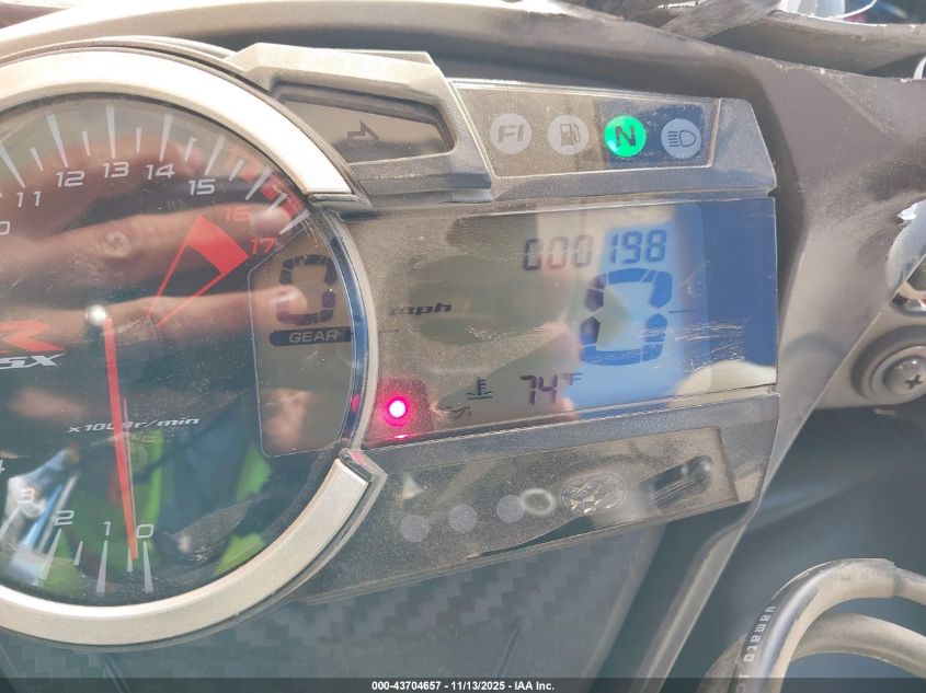 2026 Suzuki Gsx-R600 VIN: JS1GN7FA5T7100447 Lot: 43704657