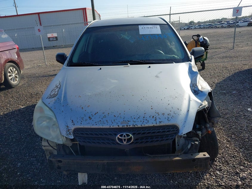 2005 Toyota Matrix VIN: 2T1KR32E15C378205 Lot: 43704675