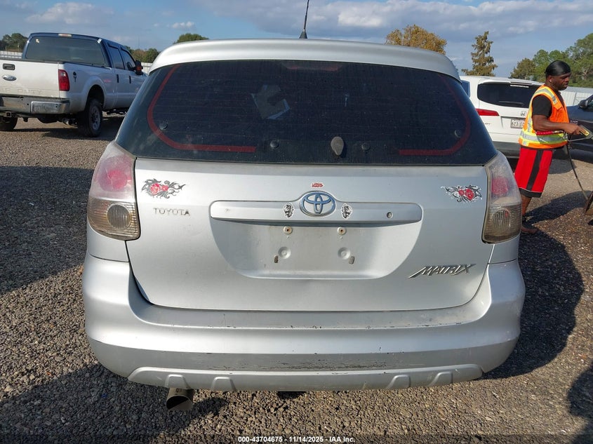 2005 Toyota Matrix VIN: 2T1KR32E15C378205 Lot: 43704675
