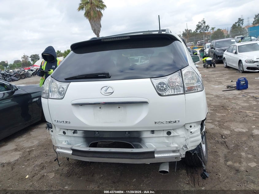 2007 Lexus Rx 350 VIN: 2T2GK31U47C018993 Lot: 43704694
