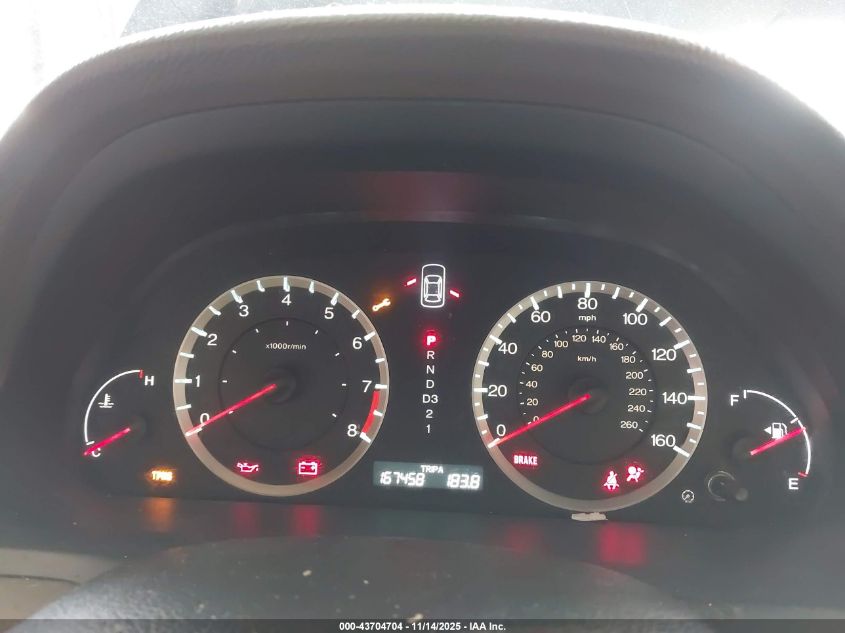 2008 Honda Accord 2.4 Ex-L VIN: 1HGCP26868A008256 Lot: 43704704