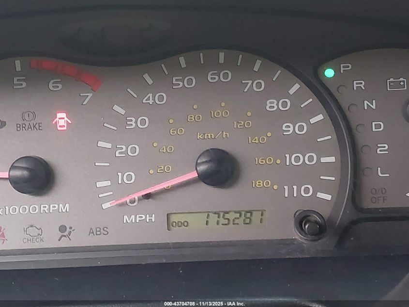 2004 Toyota Sequoia Limited V8 VIN: 5TDZT38A44S231628 Lot: 43704708