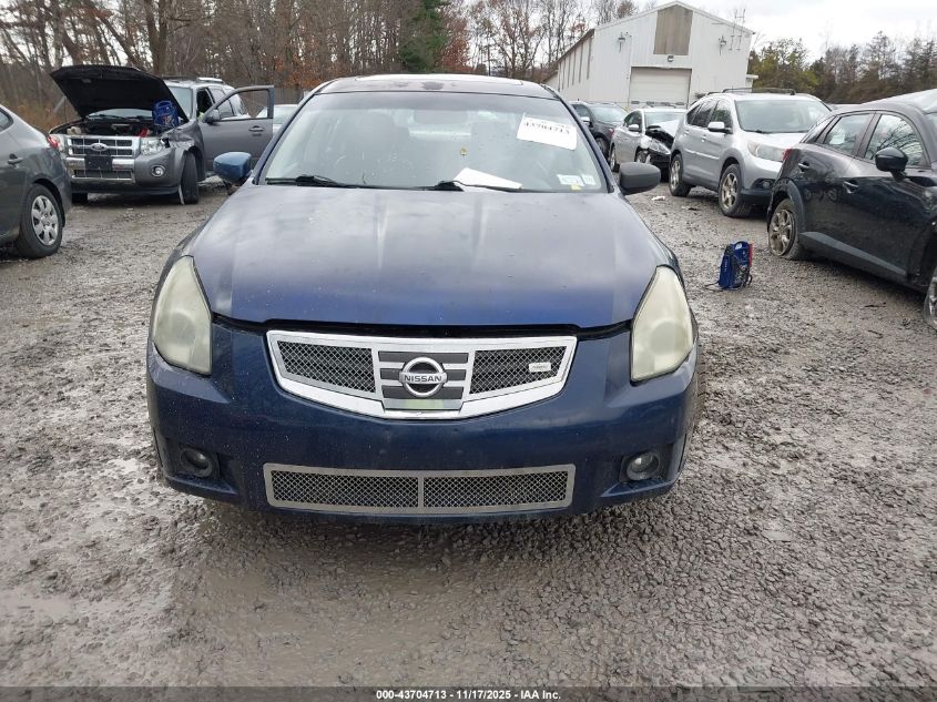 2007 Nissan Maxima 3.5 Se VIN: 1N4BA41E07C801954 Lot: 43704713