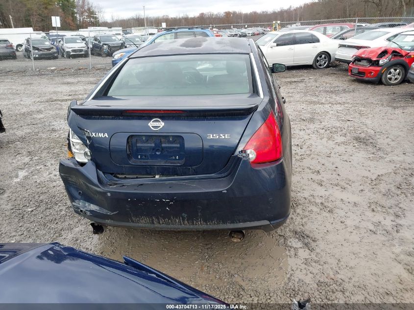 2007 Nissan Maxima 3.5 Se VIN: 1N4BA41E07C801954 Lot: 43704713