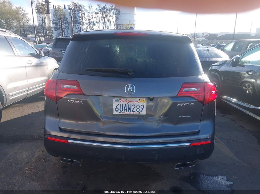 2012 Acura Mdx Technology Package VIN: 2HNYD2H3XCH501652 Lot: 43704715